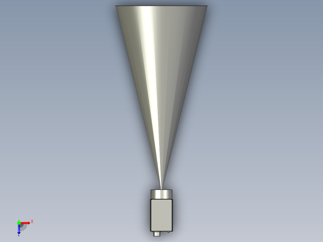 相机HK系列50-2000w像素stp-A俯视图