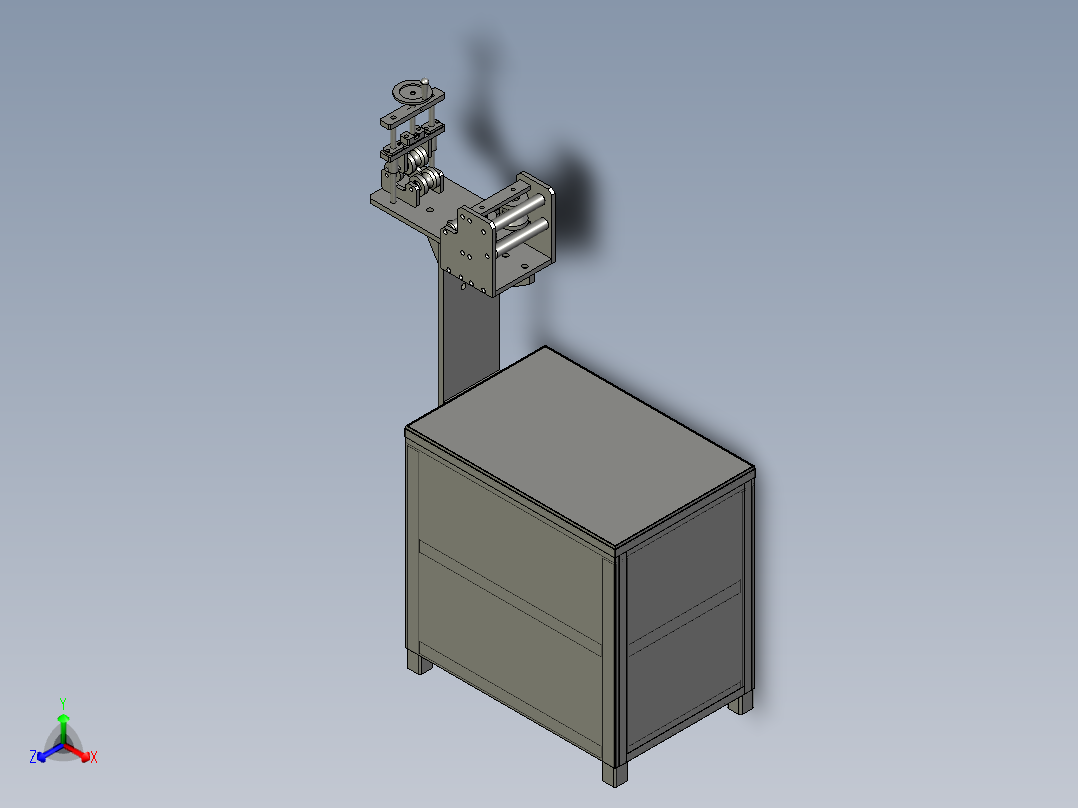 电缆收放保护导向架