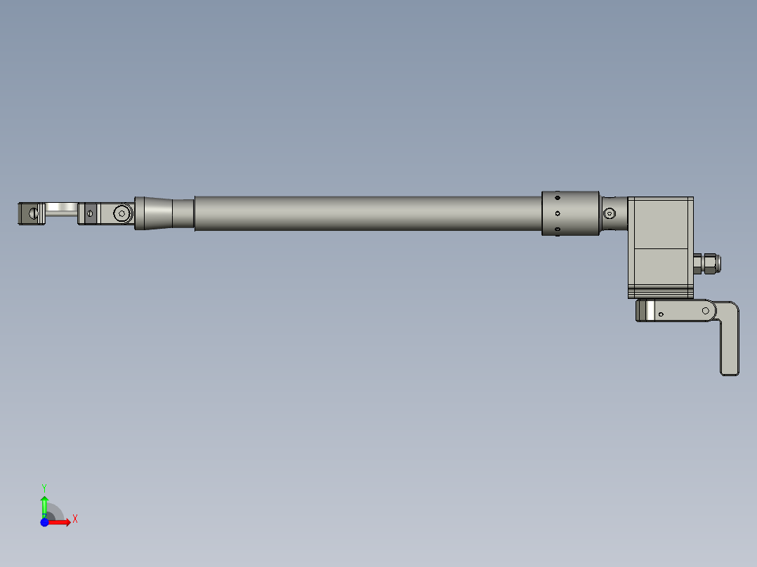 平衡臂CAR281TLS1chiusosensoremagnetico前视图