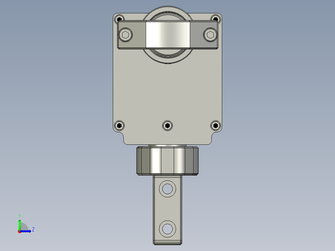 平衡臂CAR281TLS1chiusosensoremagnetico左视图