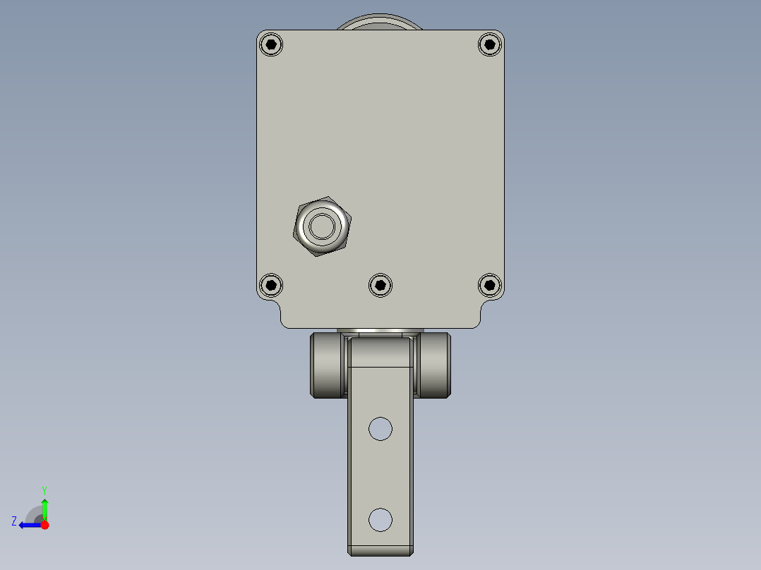 平衡臂CAR281TLS1chiusosensoremagnetico右视图