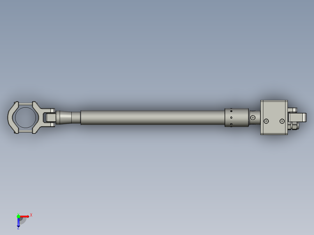 平衡臂CAR281TLS1chiusosensoremagnetico俯视图