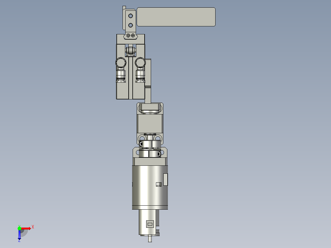 夹膜旋转组件1-21俯视图