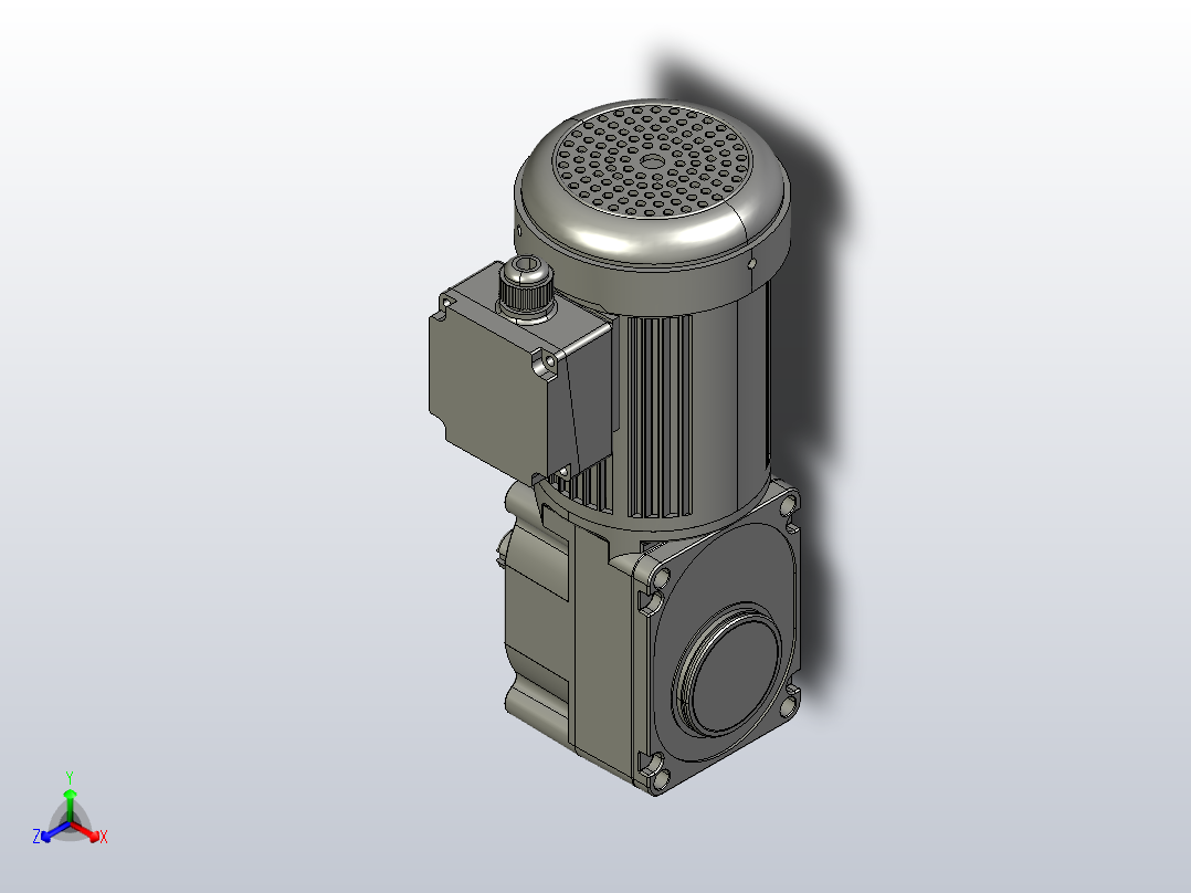 交流减速机ZDF3-22A5K-60K-200-S3主视图