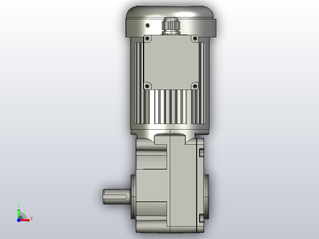 交流减速机ZDF3-22A5K-60K-200-S3前视图