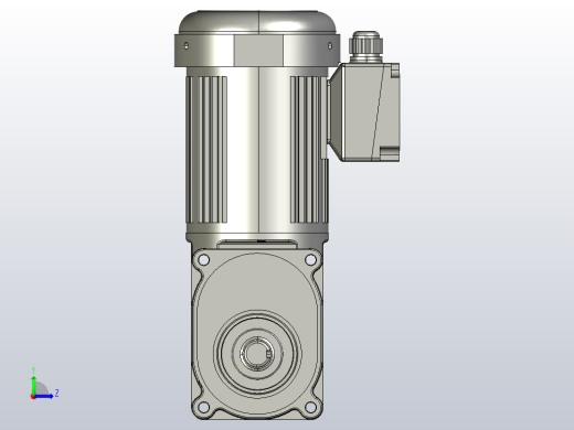 交流减速机ZDF3-22A5K-60K-200-S3左视缩略图
