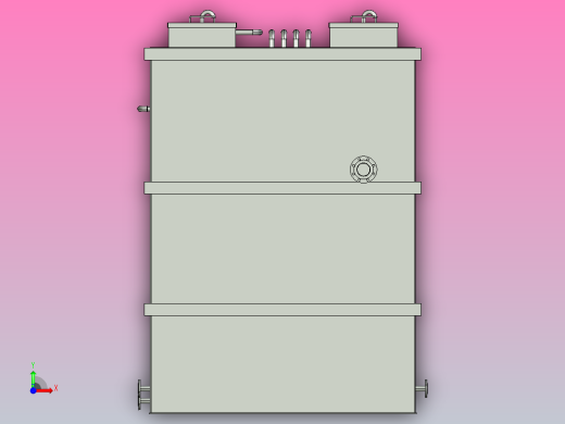 污水一体化池前视缩略图