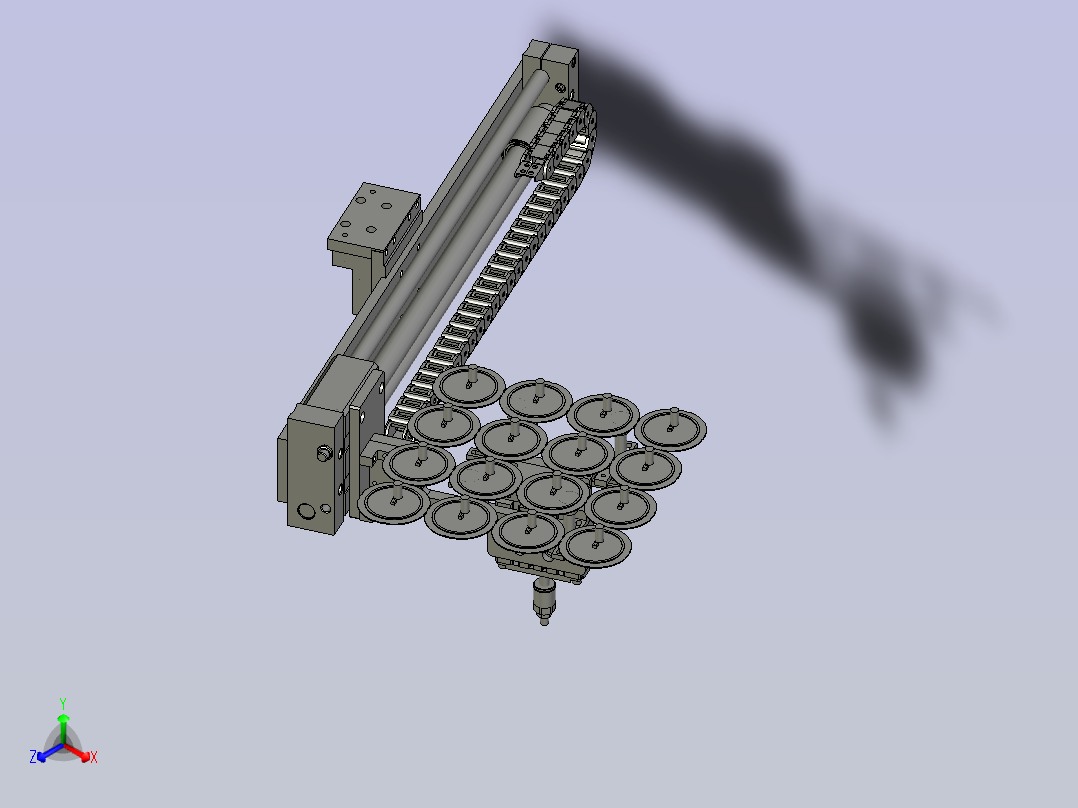 XX02-下料机械手装配主视图