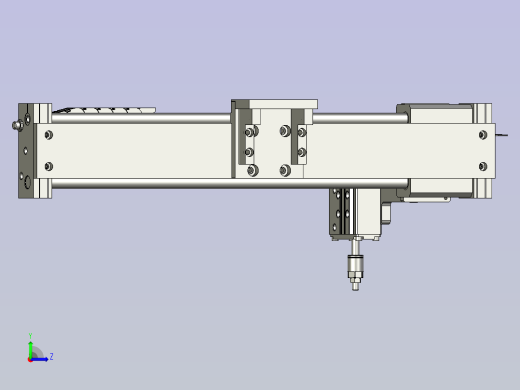 XX02-下料机械手装配左视缩略图
