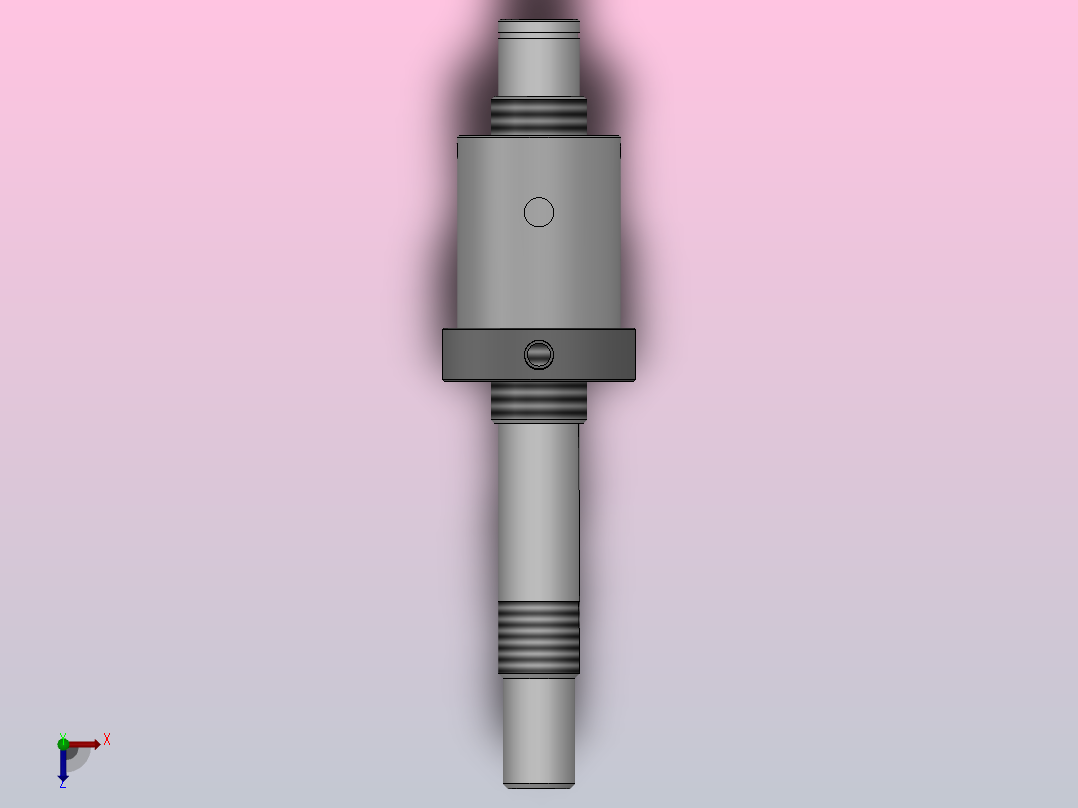 杰斯特滚珠丝杆SFNI╱SFI系列[SFIR2505-4-N]俯视图