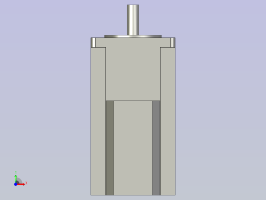 带刹车电机TC57-BZ前视缩略图