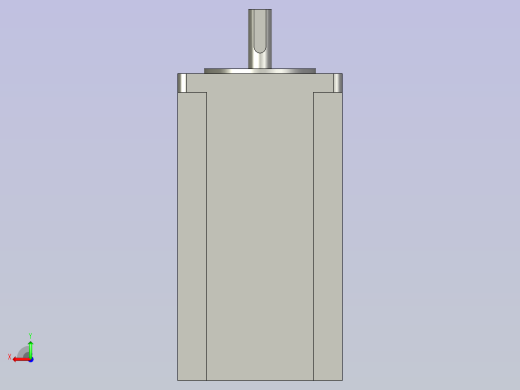 带刹车电机TC57-BZ后视缩略图