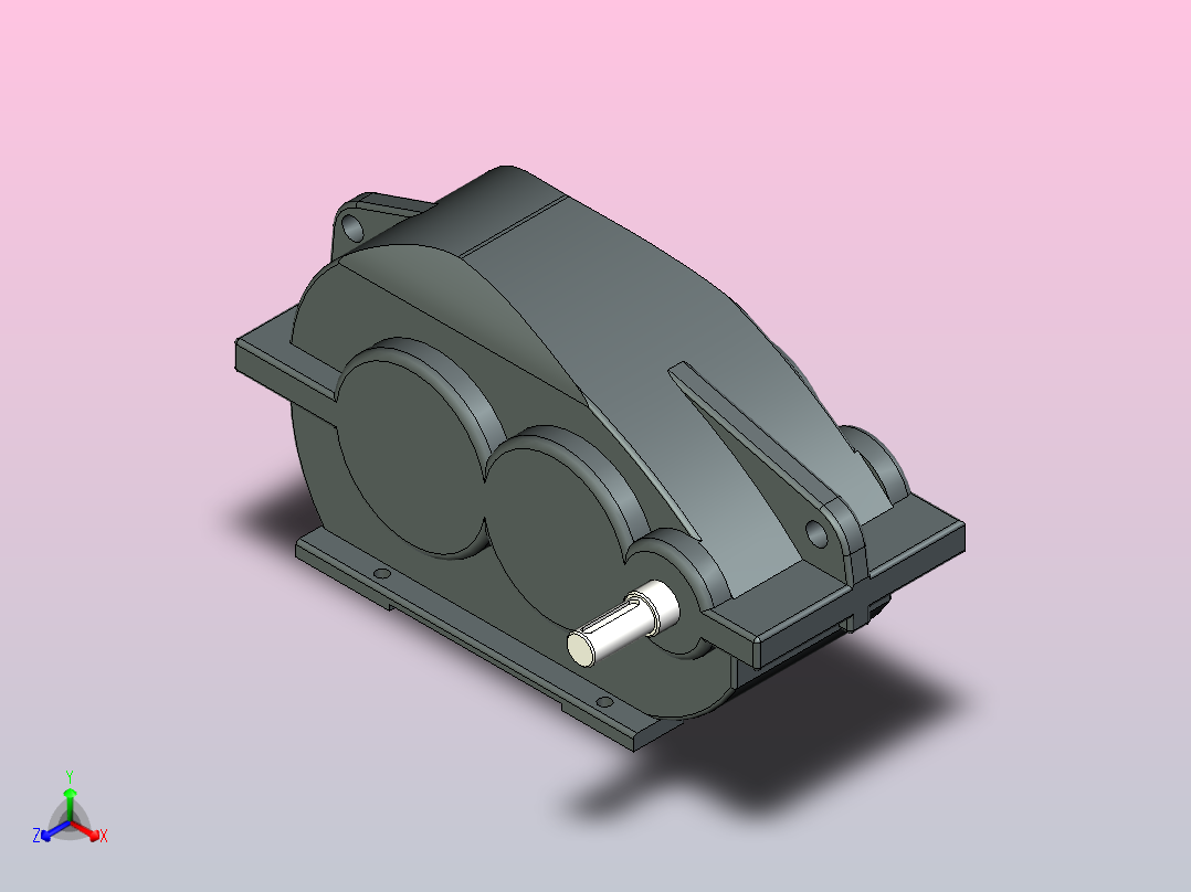 ZQ-35-1(50)-II-Z减速机.ipt主视图