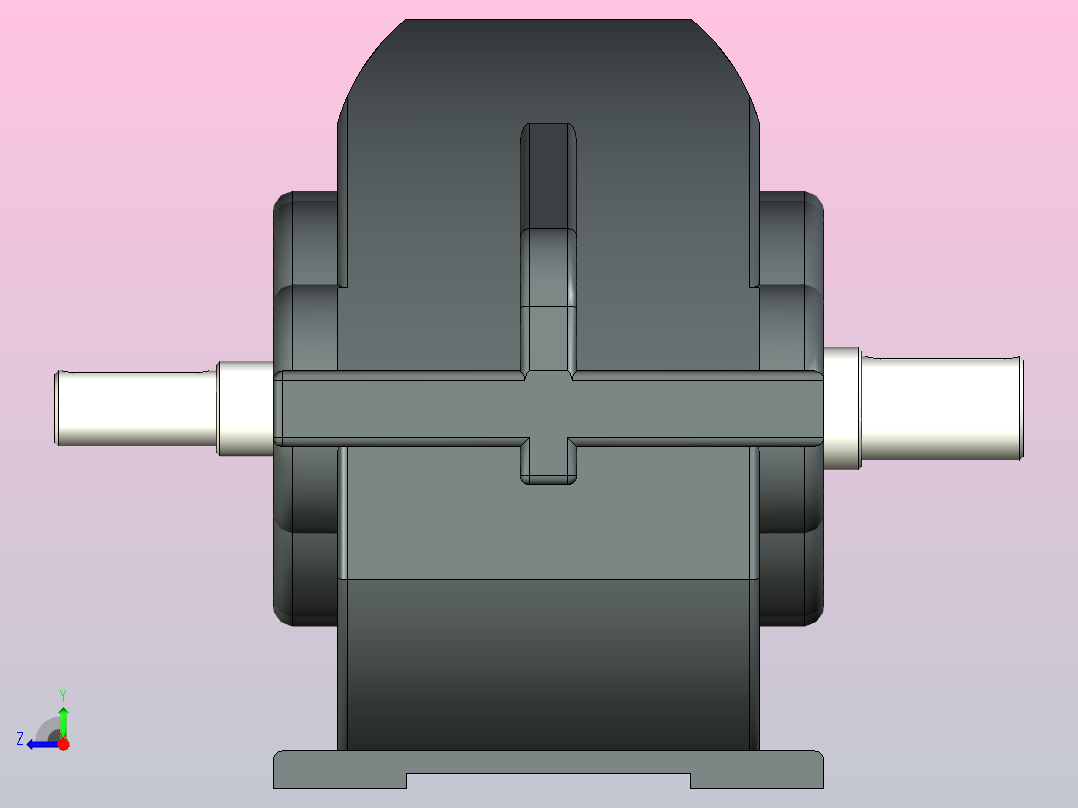 ZQ-35-1(50)-II-Z减速机.ipt右视图