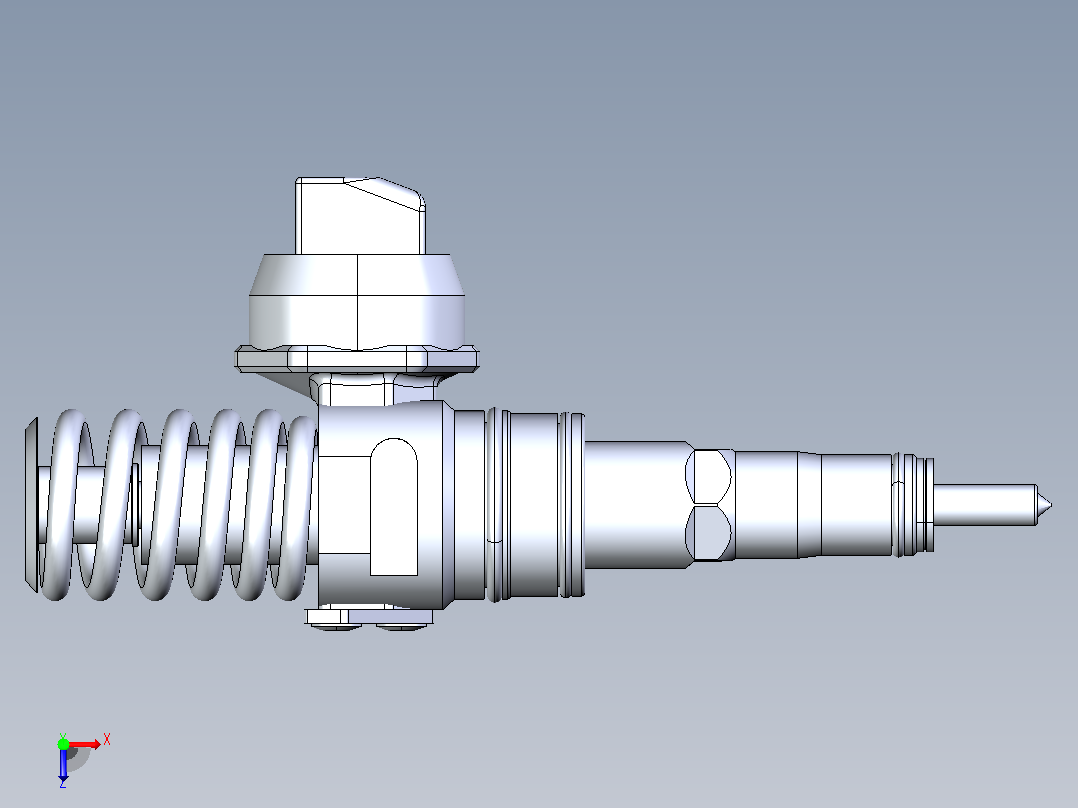 1.9TDI PD喷油器单元俯视图