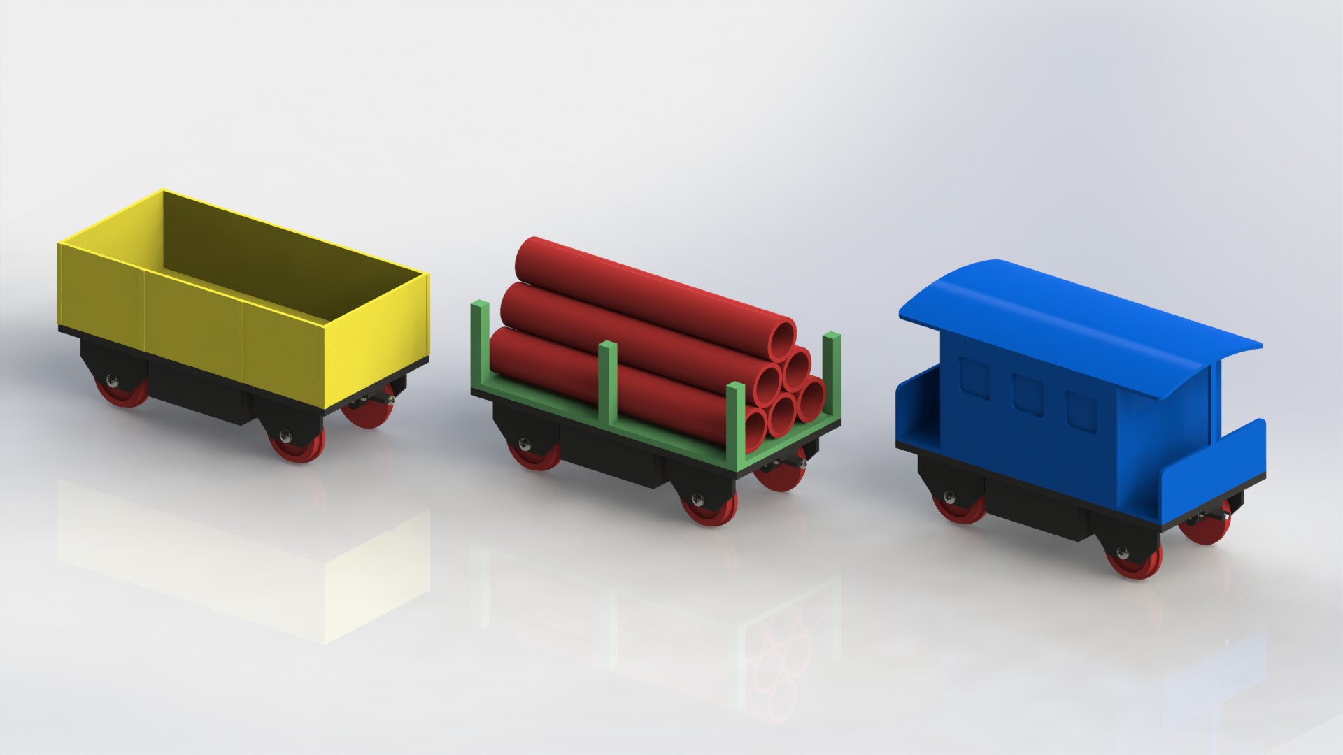 玩具蒸汽机车