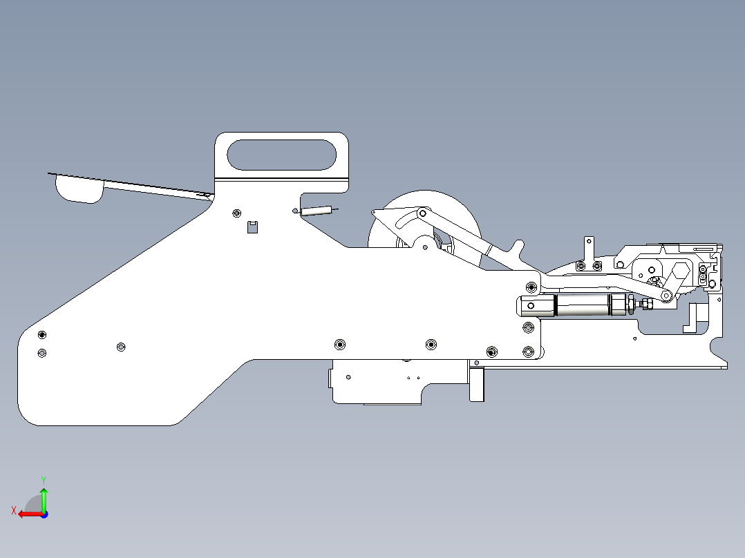 SMT FEEDER供料器进料器step后视图
