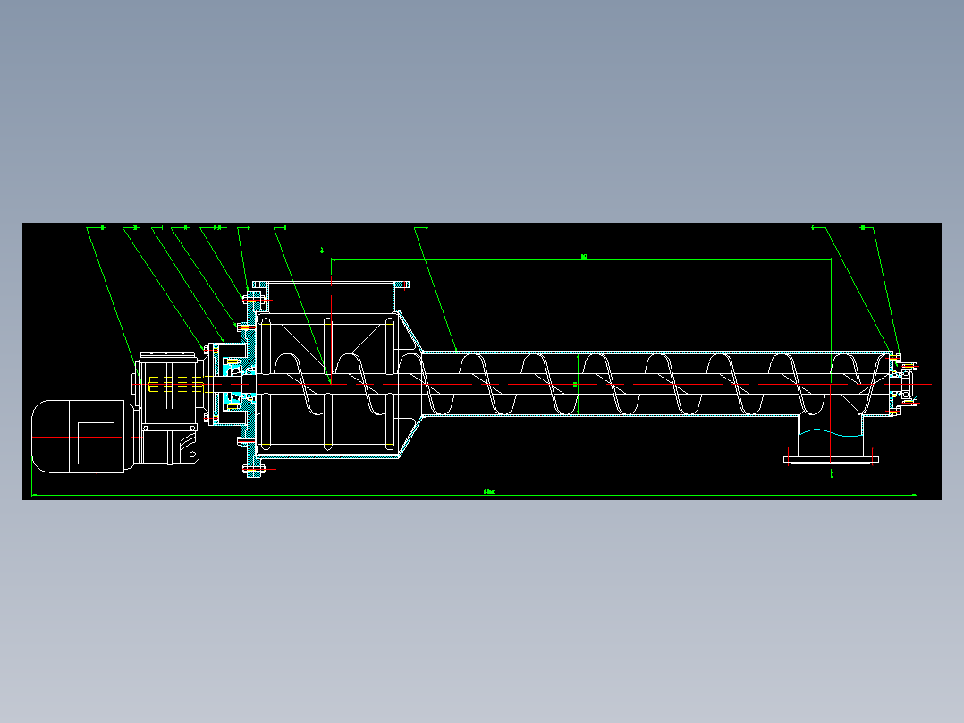 混合螺旋输送机