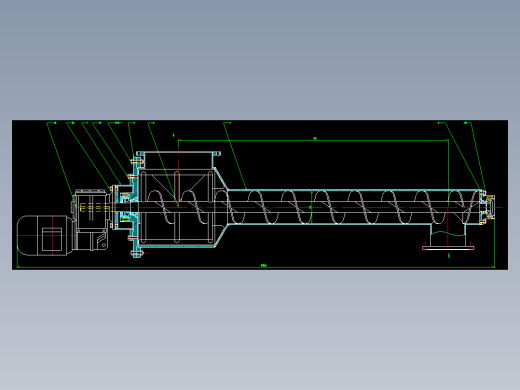 混合螺旋输送机