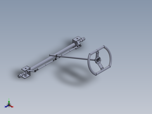 solidworks 转向总成正等轴测缩略图