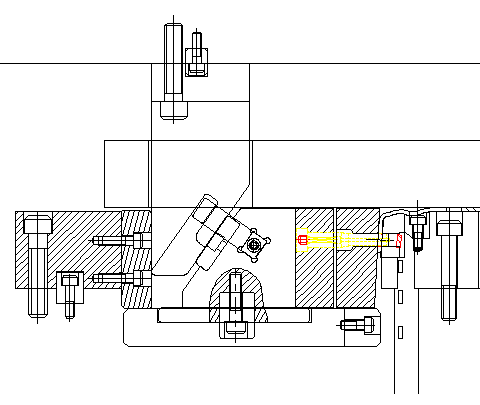 汽车前支撑板级进模设计