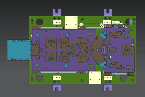 汽车前支撑板级进模设计