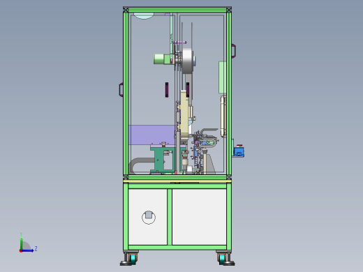 ZDH-CHAZ-005 气缸型链接器插针机左视缩略图