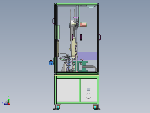 ZDH-CHAZ-005 气缸型链接器插针机右视缩略图