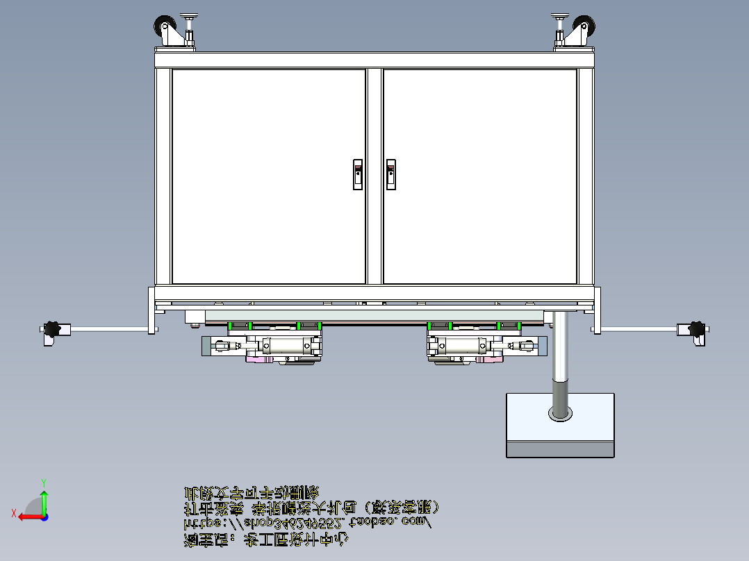 A5_双折弯机SW2016后视图