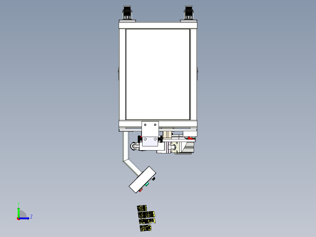 A5_双折弯机SW2016左视图