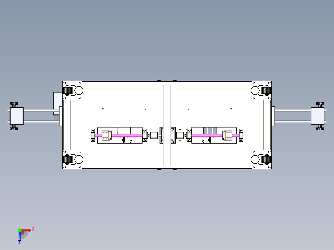 A5_双折弯机SW2016俯视图