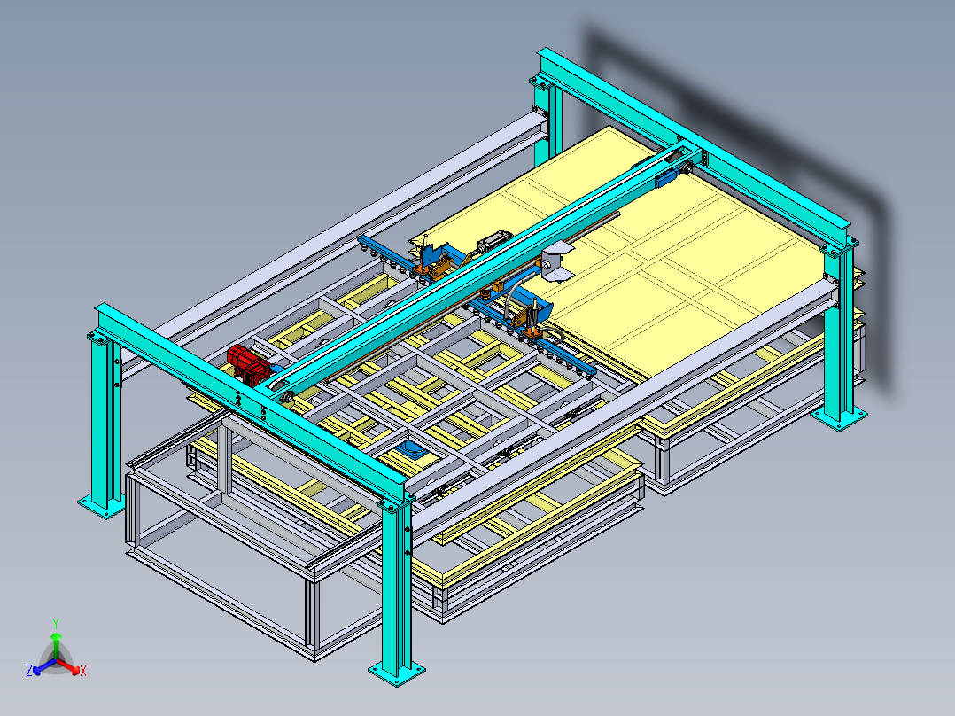 板材搬运取放龙门
