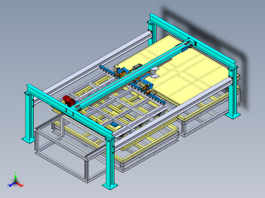 板材搬运取放龙门