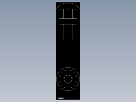 吊模栓CHNN,CHNLL-2D多系列多零件图纸模型