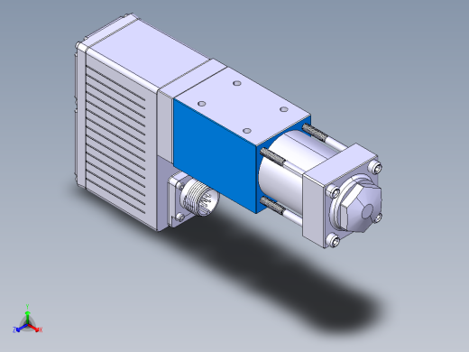 Moog伺服阀设计三维stp