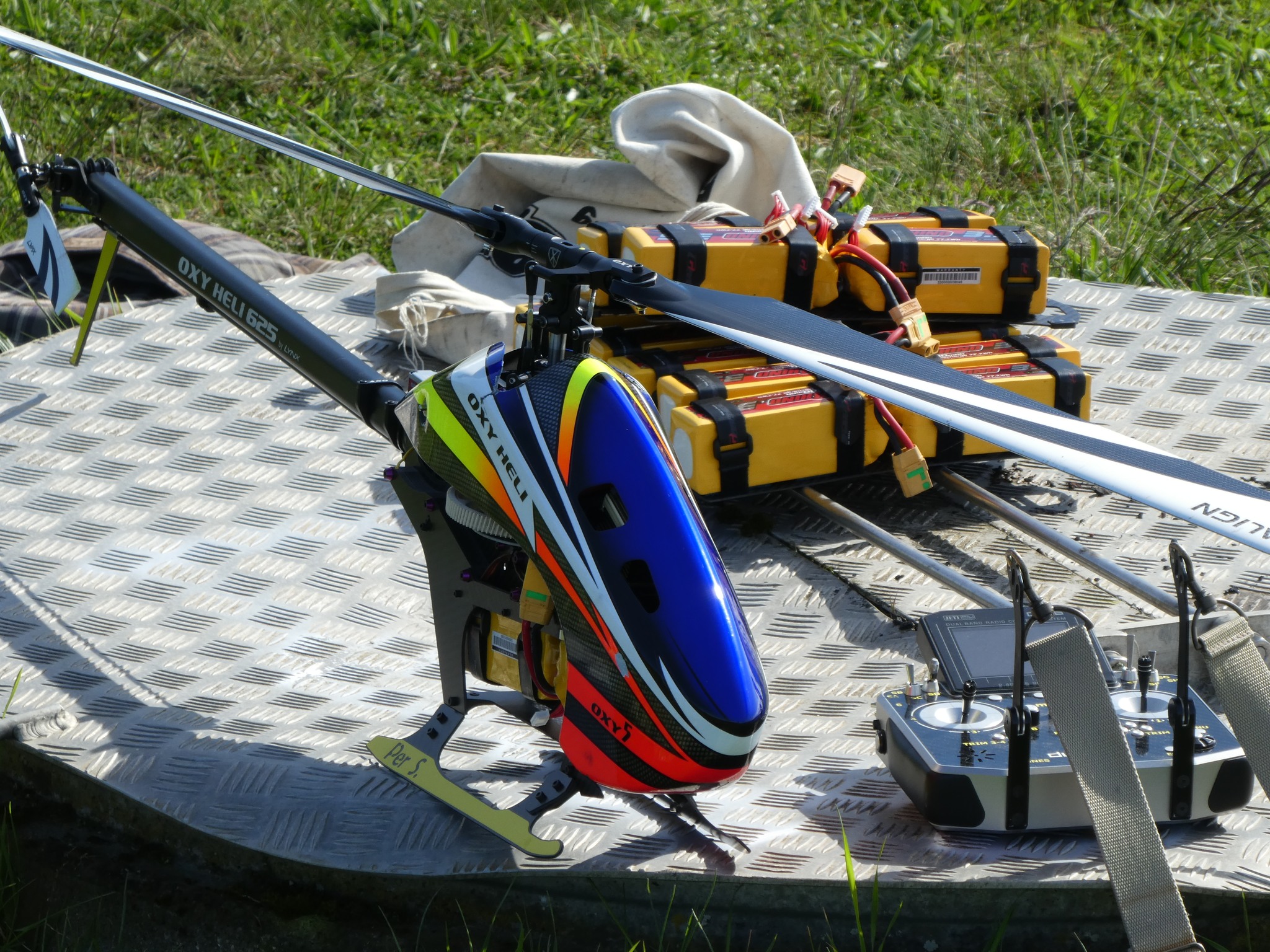 遥控直升机结构