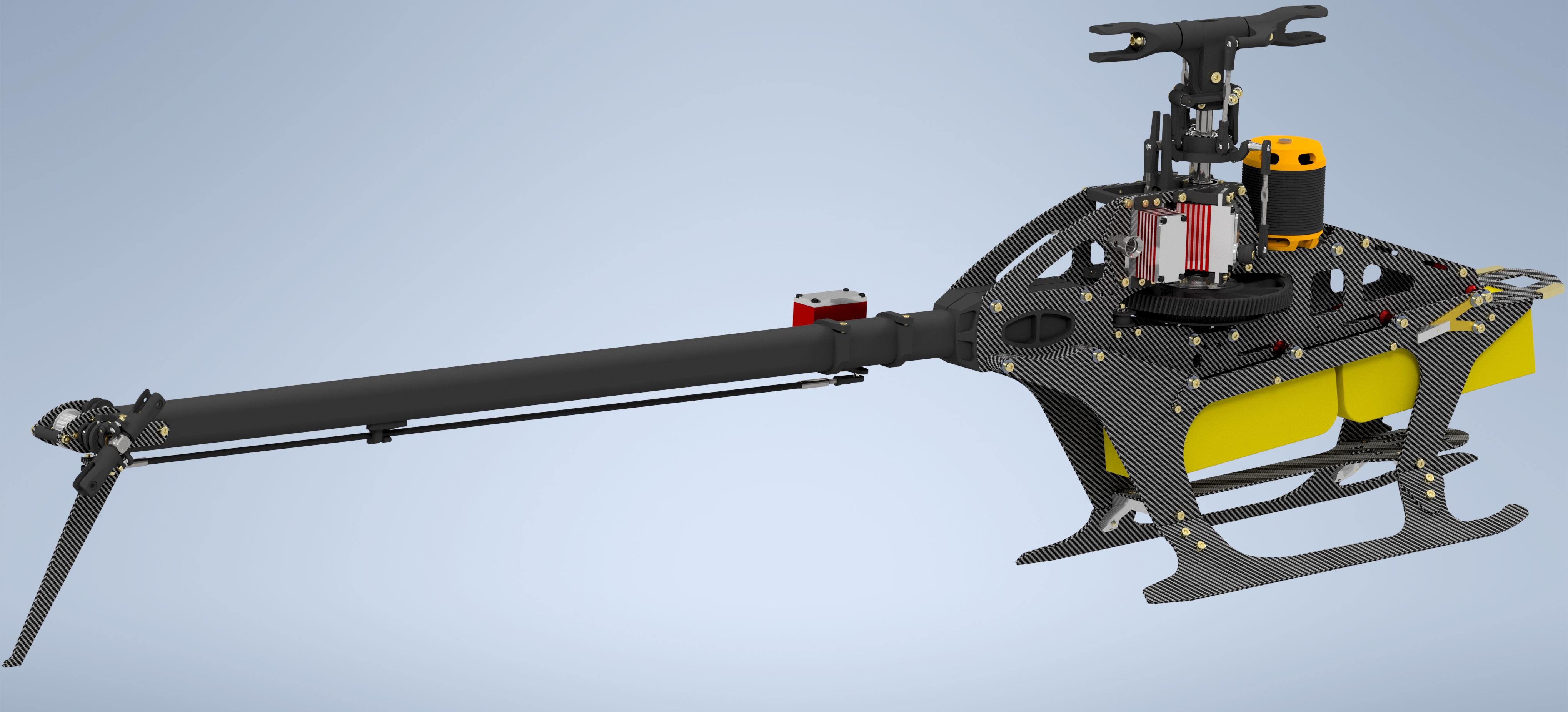 遥控直升机结构