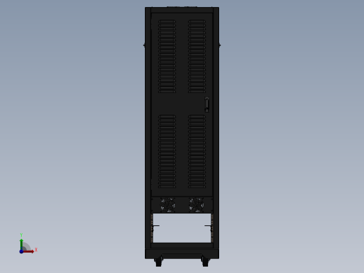 19英寸设备机架前视缩略图