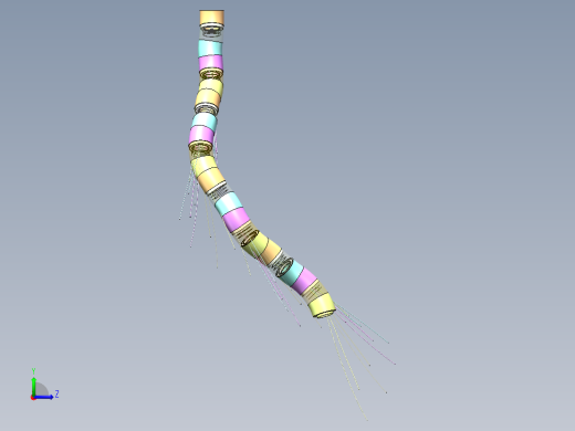 组合蛇形机械臂三维 1266264==160左视缩略图