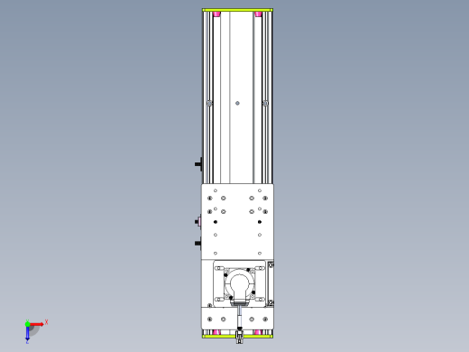 东锦齿条传动DH136G-S300-BU-减速机+P400W俯视缩略图