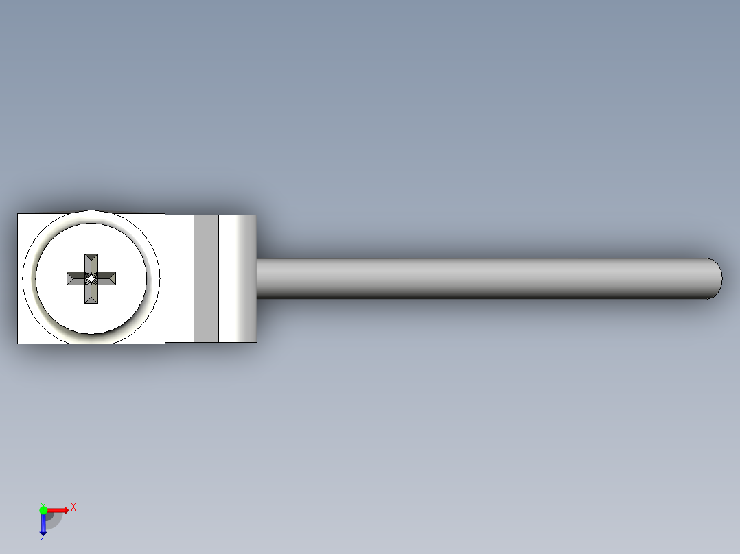 光电_激光传感器LS211-MGB_3D俯视图