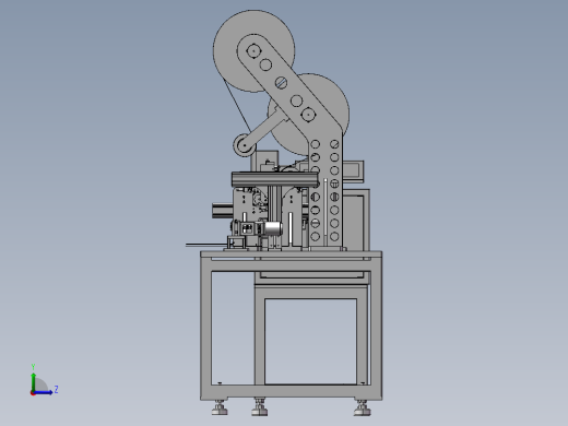 铁壳组装镭射机左视缩略图