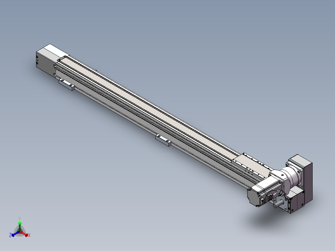 欧规同步带GTB85-RUT-750W正等轴测图