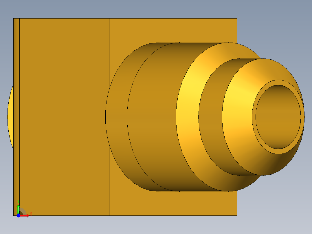 扩口式工业通用硬管接头45Deg Elbow 259F-4-4前视图