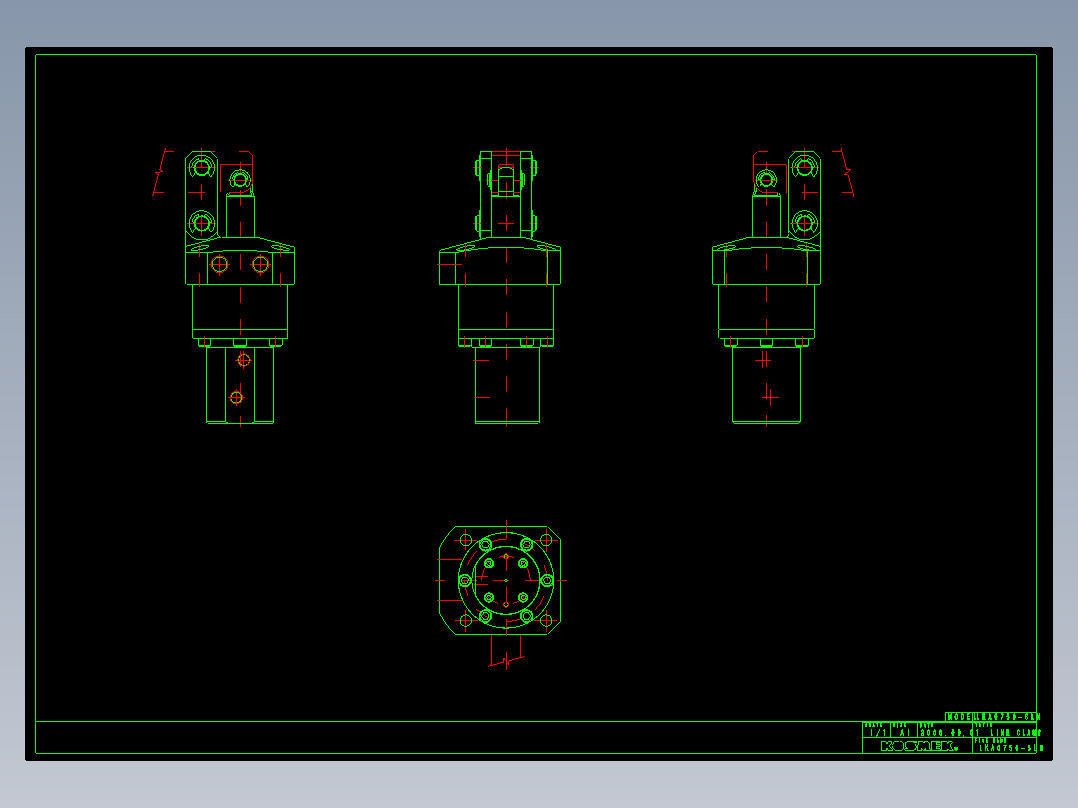 KOSMEKLKA0750-SLN_rev1多系列多零件图纸模型