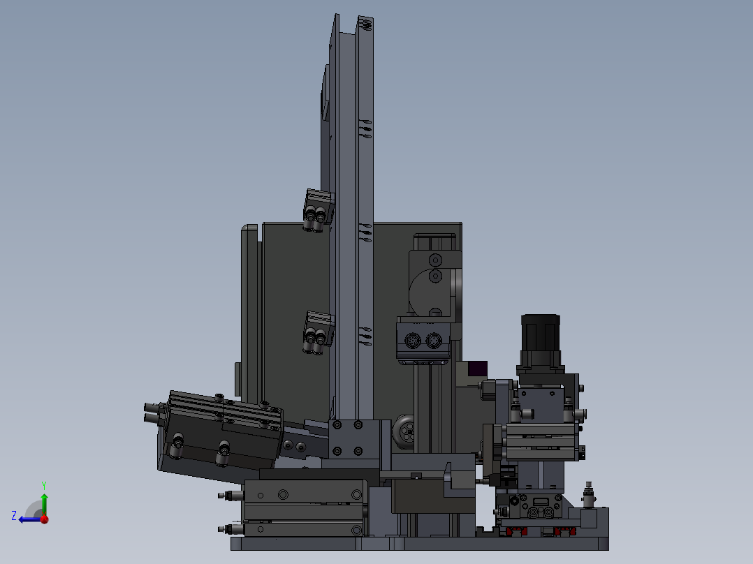 螺母自动给料机右视图