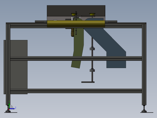自动卸料机左视缩略图