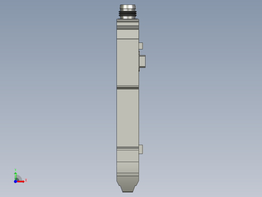基恩士FS-V32C(P)_kc图纸模型前视缩略图