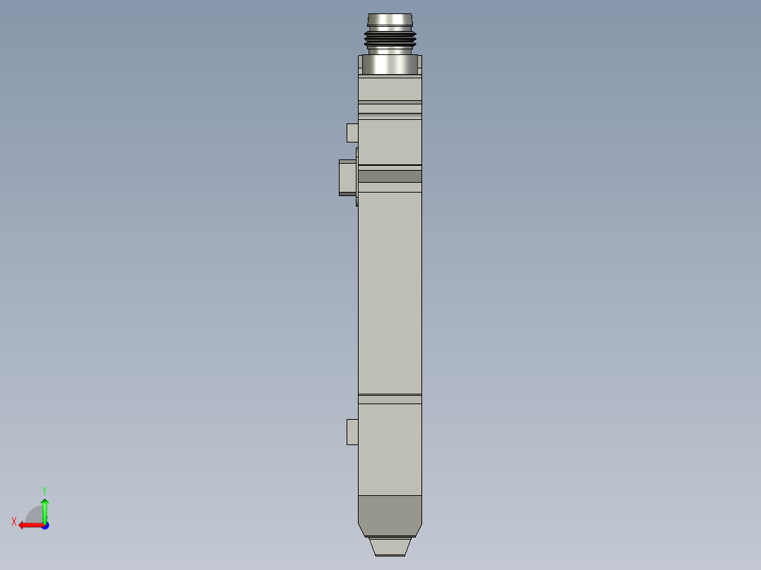 基恩士FS-V32C(P)_kc图纸模型后视图