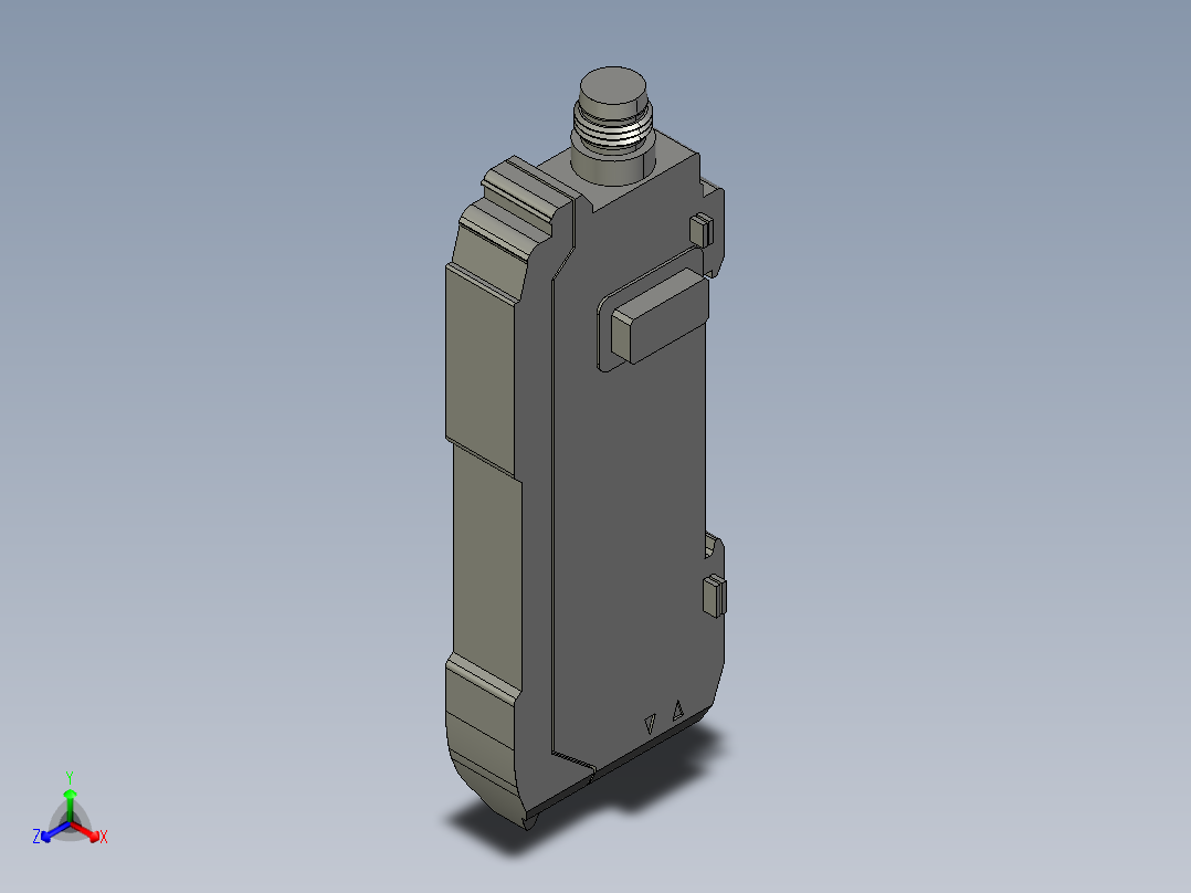 基恩士FS-V32C(P)_kc图纸模型正等轴测图